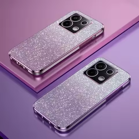 Reno 14 Pro Luxury Shiny Glitter Plating Silicone Case For Oppo Reno 14 Reno14 F Pro 14Pro 14F Camer