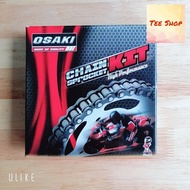 ( โปรโมชั่น++) คุ้มค่า ชุดโซ่สเตอร์ สแมช ตราโอซากิ ( CHAIN & SPROCKET KIT SMASH BY OSAKI ) ราคาสุดคุ