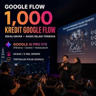 GOOGLE AI FLOW 1,000 CREDIT / 5TB STORAGE / VIDEO AI / STORYBOARD VIDEO | PERSONAL ACC | 3.6 FLASH |