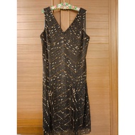 Cassandra Stone 2 Sequin Dress Black Copper Size 24W