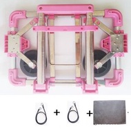 折疊小拉車/超小拉桿車/便攜手拉車/家用買餸購物拉貨/旅行手拖行李車