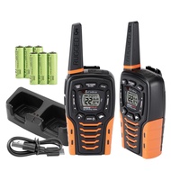 Cobra ACXT645 Waterproof Walkie Talkies for Adults - Rechargeable, 22 Channels, Long Range 35-Mile T