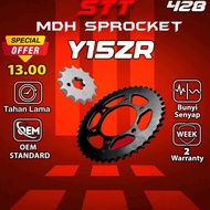 sprocket y15 y15zr y16zr YAMAHA 428 spoket (6 lubang) STT motosikal 14t 15t sprocket