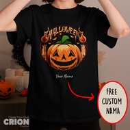 Halloween T-shirt - Pumpkin Series can be customized with name - ai apparel - 30s combed cotton