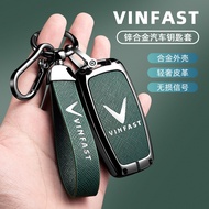 Car key cover for Vinfast vf3 vf5 E34 VF6 VF6S VF6 Plus VF7 VF8 VF9 Zinc Alloy Remote Automotive Key