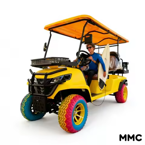 Golf Cart 4x4 High-Speed ​​Electric Off-Road Golf Cart, CE Certified, Factory Direct Sales