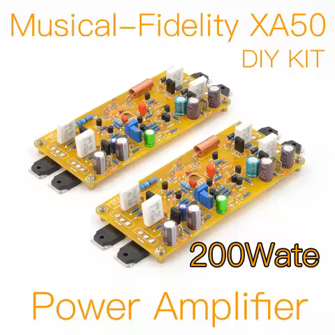 MOFI-Musical-Fidelity XA50 200Wate 4Ω Power Amplifier DIY KIT & Finished Board