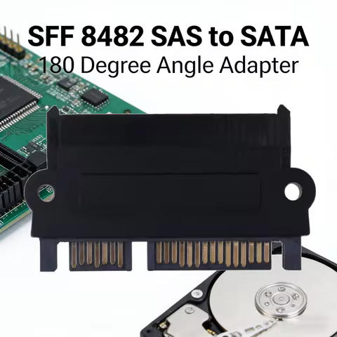 2-10PCS SFF 8482 SAS To SATA SAS To SATA Adapter Support SATA 3 SAS Hard Drive To Motherboard SATA A