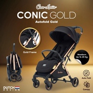 Cocolatte Conic Auto Gold Stroller – Stroller Bayi Lipat Otomatis Premium - Lavie Baby House