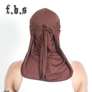 Silky durag Stretch Milk Silk Classic Style Street Hip Hop Rap Street Dance hiphop Long Tail Turban