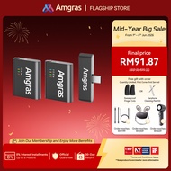 Amgras SoundMeta II Pro Portable Noise-Cancelling Microphone for Sing YouTube/Facebook/Live Stream/V