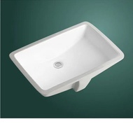 Inch 24 Household Ceramic Embedded Hotel Countertop Basin 70 57cm Rectangular Bathroom Under Counter
