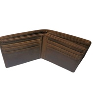 New 3D men's leather wallet 3 fold wallet 3 in 1 wallet