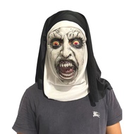 Conjuring 2 Topeng Hantu Biarawati Halloween Seram Menakutkan Mengerikan Penutup Kepala Hantu Wanita