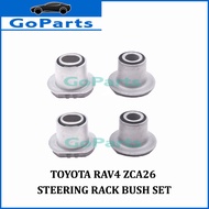 (4pc) Steering Rack Bush Toyota Rav4 Zca26