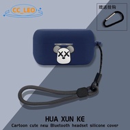 For Technics EAH-AZ60M2 Case Technics EAH-AZ60M2 Cartoon Astronaut Cute Piggy Silicone Soft Case Sol