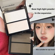 Two-color Matte Highlighter Contour Palette Setting Makeup Shading Waterproof Nose Face Gloss B0f0