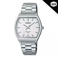 [Watchspree] Casio Men's Analog Square Dial Stainless Steel Band Watch MTPB140D-7A MTP-B140D-7A