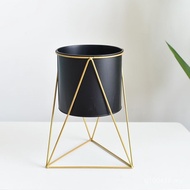 Ruang Tamu Rak TV Lobak Hijau Di Sebelah Besi Seni Rak Cahaya Lantai Mewah Nordic Moden Sokongan Mud