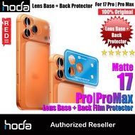 Hoda Lens Base Protector and Back Film Protector for iPhone 17 Pro Max | 17 Pro