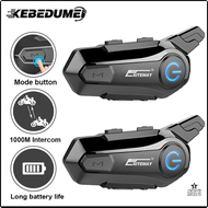 [mvcxb] X1 Plus Motorcycle Helmet Intercom Bluetooth for 2 Rider 1000M intercomunicador Moto Interph