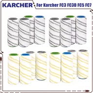 For Karcher FC3 FC3D FC5 FC7 Roller Brush Set Replacement Hand Household Floor Washable Wet Dry Vacu