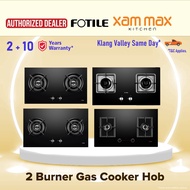 Fotile - 2 Burner Kitchen Gas Cooker Hob Build-In Cooktops / Gas Stove / Gas Hob / Cooker Hob