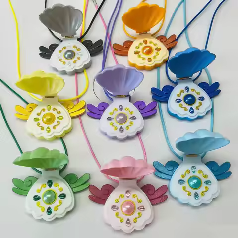 Mermaid Melody Cosplay Necklace Pendant Transformer Mermaid Heart Little Mermaid Pearl Mermaid Cos P