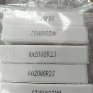 Resistor 20Watt - 1R8 1.8 2R2 2.2 8R2 8.2 Ohm Cement Chalk