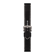 TISSOT OFFICIAL BLACK LEATHER STRAP LUGS 22 MM (T852044982)