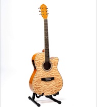 Slick 39F 39’ Inches Acoustic - Electric Guitar with Builtin Equalizer (QAG 39F)