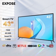 Smart TV 43 inch Android TV 4K  Smart TV 32 Inch LED murah LED Television EXPOSE 2 Years Warranty