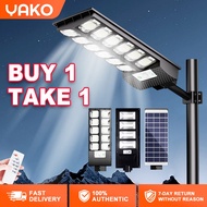YAKO Lampu Solar Outdoor Waterproof Solar Street Lights Flood Lamp LED Flood Light 太陽能燈戶外 LED