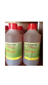 ( 1 LITER ) CUKA KAYU THAILAND WOOD VINEGAR ORGANIC ANTI SERANGGA POKOK BAJA FOLIAR PERTUMBUHAN POKOK ORGANIK