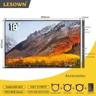 [MLDP] LESOWN 144Hz 2.5K Ultrawide USB C Touchscreen Monitor 18 inch Portable 2560x1200 100%sRGB Mon
