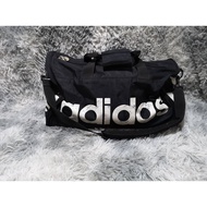 Adidas black duffel bag
