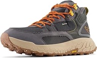 New Balance Men's Fresh Foam X Hierro V1 Mid-Cut Trail Running Shoe, Black/Magnet/Hot Marigold, 11 Wide