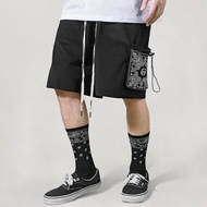WOODSTUCK Amoeba Pocket Shorts-Black