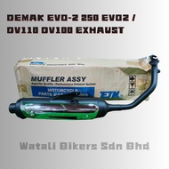 EJM DEMAK EVO-Z 250 EVOZ / DV110 DV100 (Standard) EXHAUST EKZOS MUFFLER