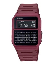 Casio 復古計算機電子錶 橡膠錶帶 全自動日曆  CA-53WF-4B
