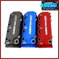 ฝาน้ำมันฝาครอบวาล์วชิ้นส่วนเครื่องยานยนต์สีน้ำเงินสีแดงสีดำสำหรับฮอนด้า D16 VTEC D16Y8 D16Z6 Integra