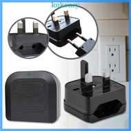 KOK US to UK Plug Adapters European to UK Outlet 2Pin EU to UK 3Pin Adapters Plug