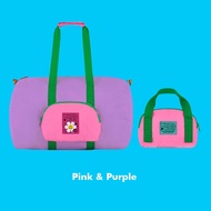 ( พร้อมส่ง ) Wiggle Wiggle Foldable Duffle Bag กระเป๋าผ้าพับเก็บได้