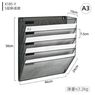 Men Menu Newspaper Test Paper New Style Hanging Metal Iron Art Book Sketch Drawing Paper a3 Black Si