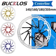 BUCKLOS Bike 160mm Rotor Disc Brakle MTB Rotors 140mm 180mm 203mm Brake Rotor for SRAM SHIMANO