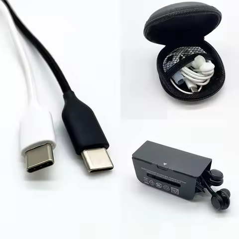For AKG Type C Earphone USB C Headphone For Samsung Galaxy S24 S23 S22 Ultra iPhone 15 Pro Max Noise