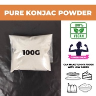 【Ready Stock】Pure Konjac Powder Jelly Powder Konjac Noodle Halal Food Grade Self Pack Serbuk Konjac 