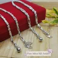 Anklet Silver 925 /Gelang Kaki Perak 925