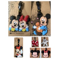 Travel Essential Boarding Pass Consignment Pass Mickey Minnie Luggage Tag Identification Small Penda