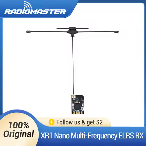 Radiomaster XR1 2.4GHz Sub-G 900MHz Dual-band Semtech LR1121 Transceiver Nano Multi-Frequency Expres